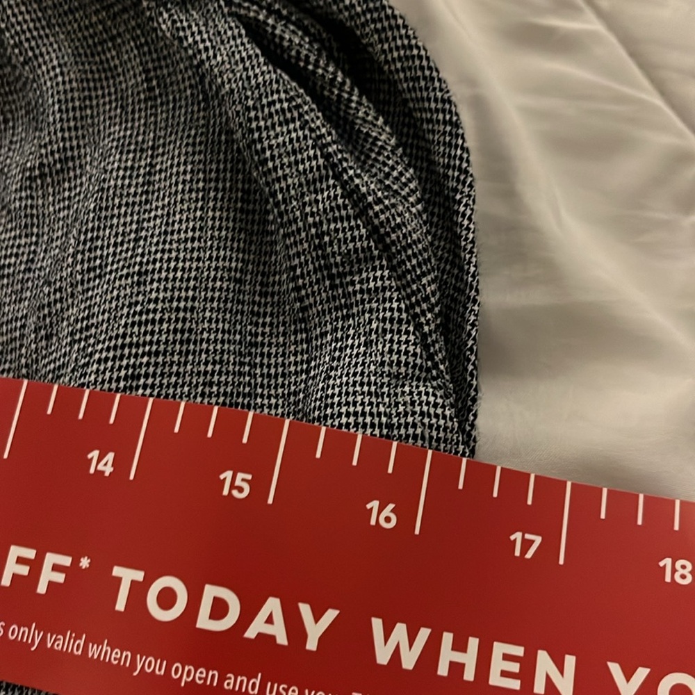 Teddi Vintage Micro Pattern Drawstring Loose Pant… - image 5